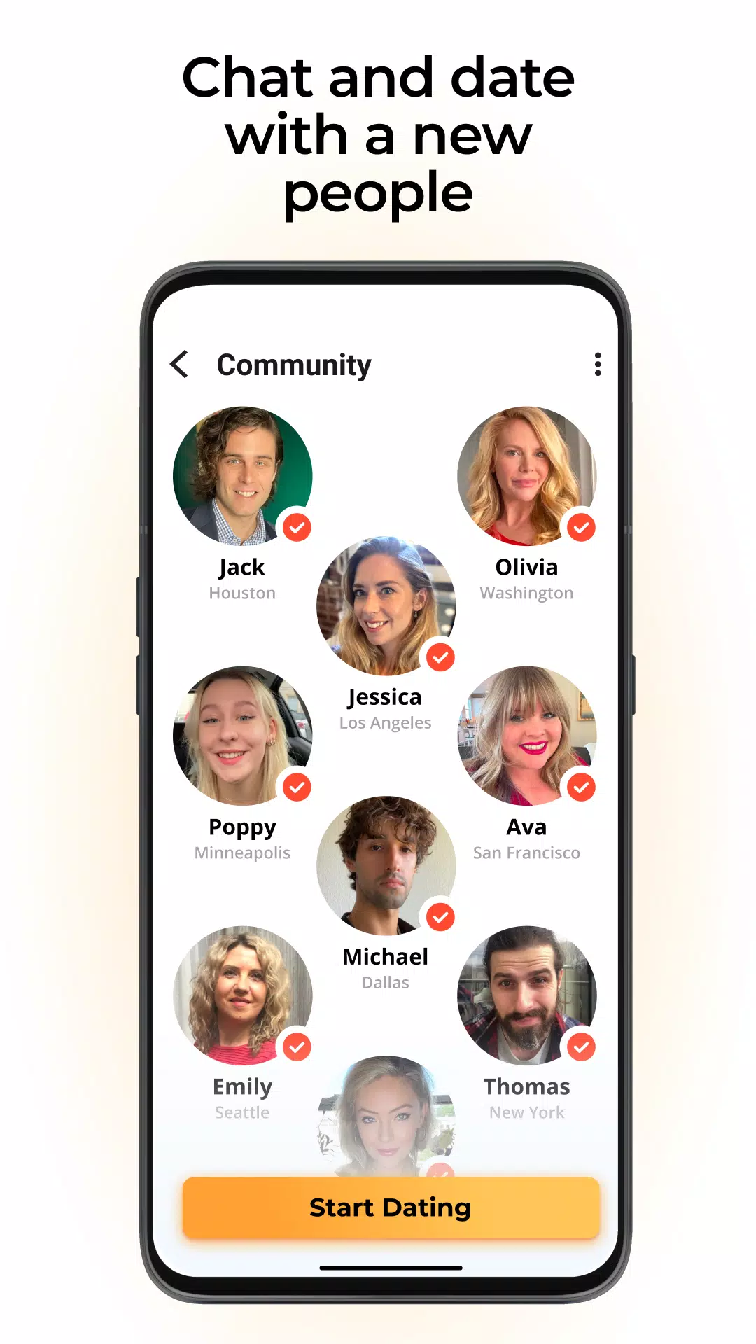 Знакомства и общение Evermatch Скриншот 3