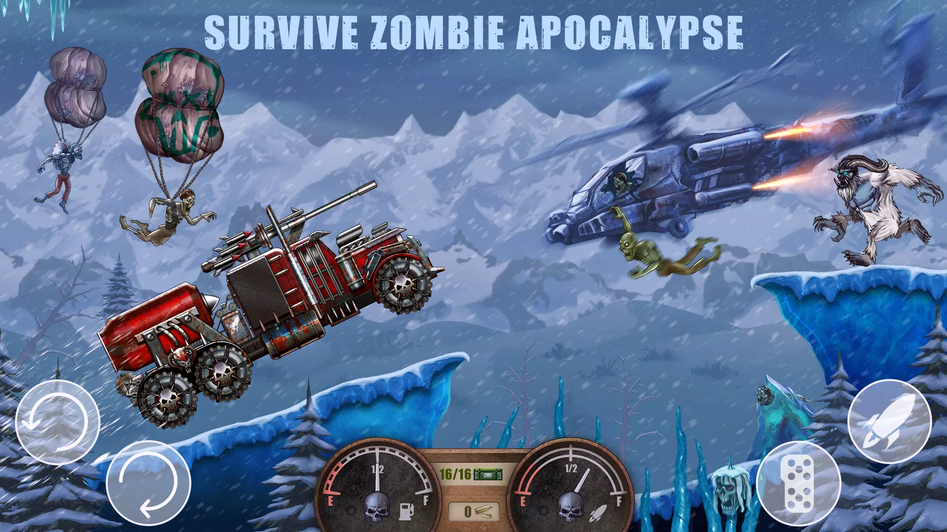 Zombie Hill Racing 螢幕截圖 1