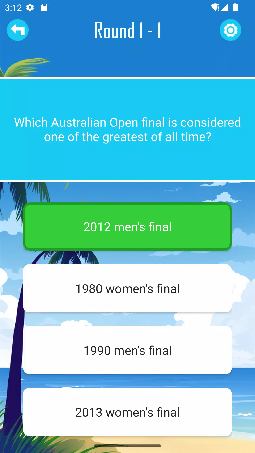 Playoff Quiz 螢幕截圖 1