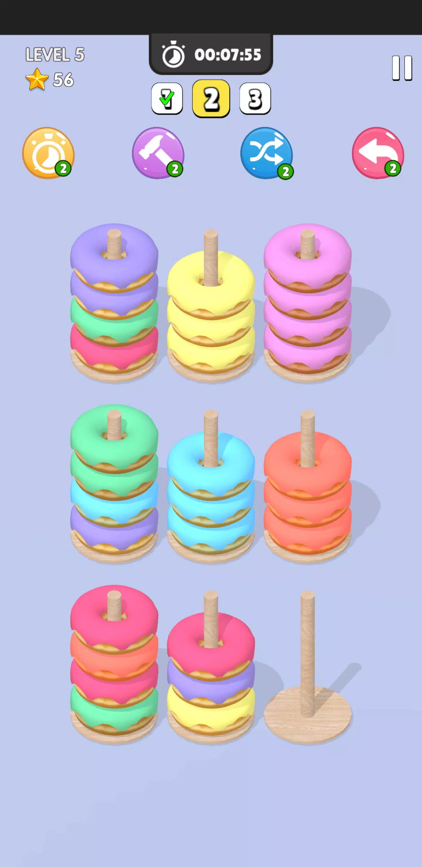 Donut Sort Скриншот 1