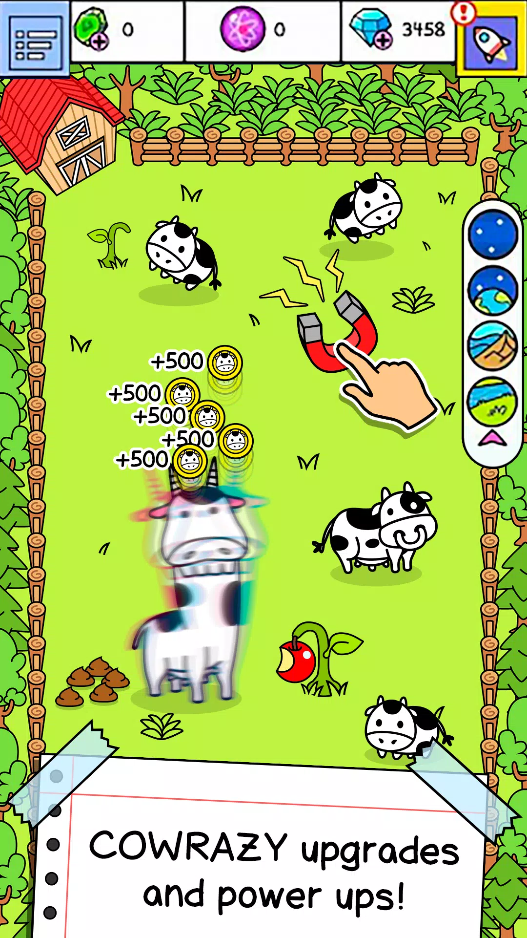 Cow Evolution: Juego de Vacas Screenshot 2