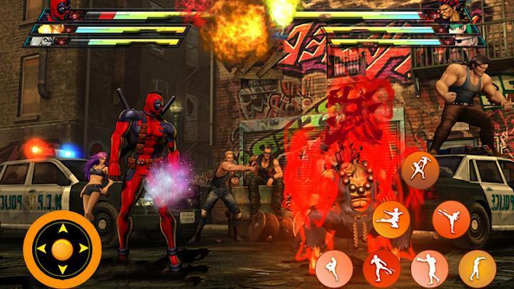 SuperHero Fighting Game:Taken7 Zrzut ekranu 2