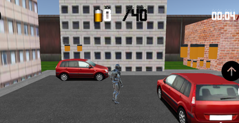 Schermata Robocup city 3D 2