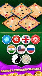 Carrom Board Offline Game स्क्रीनशॉट 1