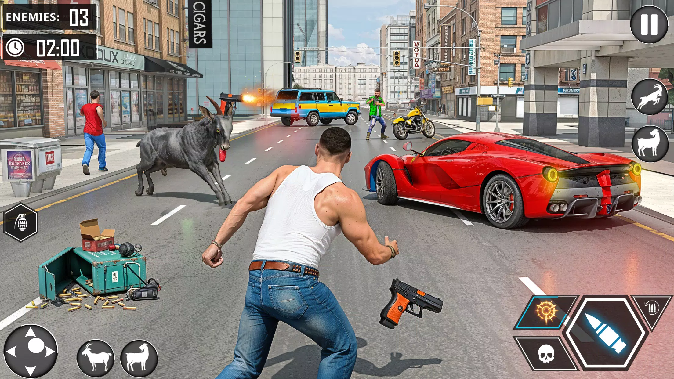 Angry Goat Fun Simulator ภาพหน้าจอ 2