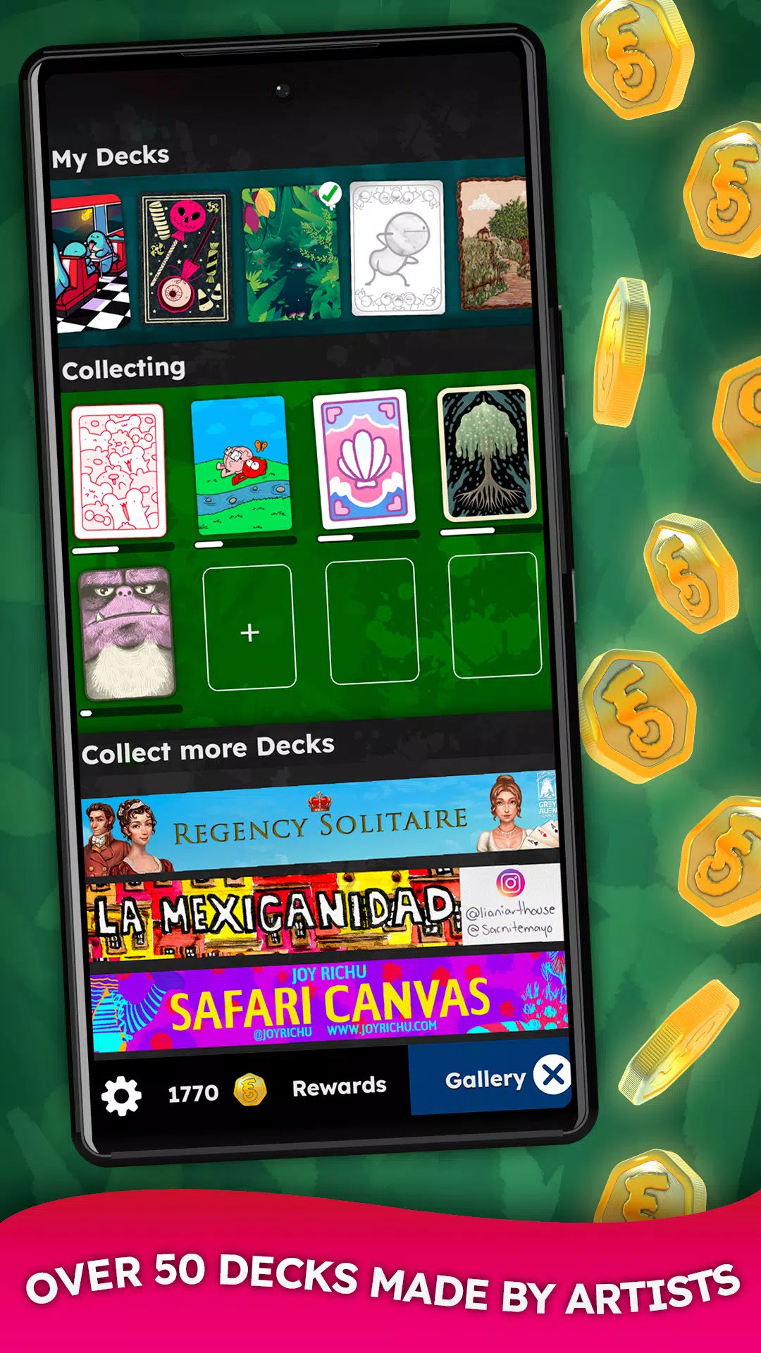 FLICK SOLITAIRE - Cozy Cards Ekran Görüntüsü 3