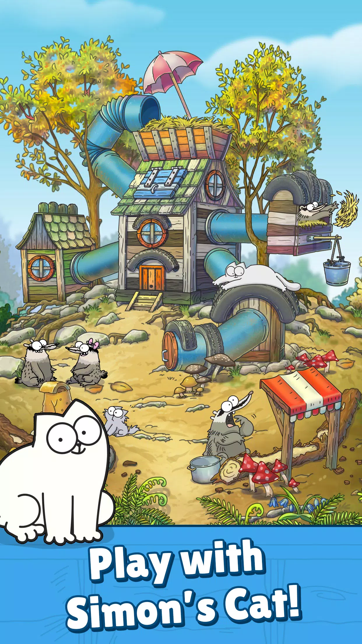 Simon's Cat Match! Ảnh chụp màn hình 0