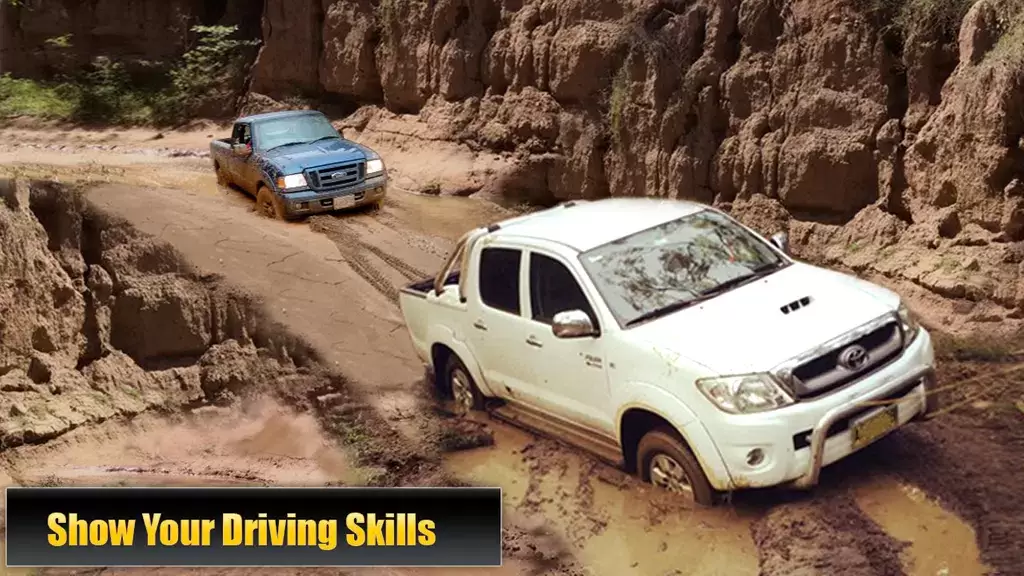 Pickup Truck Game: 4x4 Offroad Tangkapan skrin 0