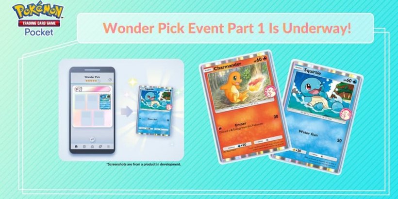 New Pokémon TCG Event: Pocket Dash Unveils Charmander and Squirtle