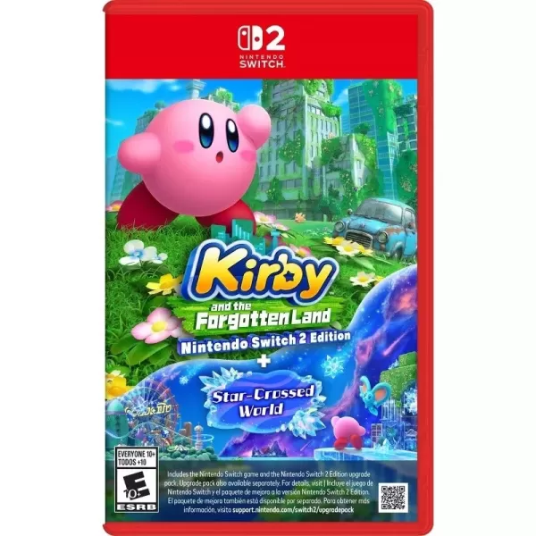 “ Kirby和Nintendo Switch 2现在可用于预订的Nintendo Switch 2的被遗忘的土地，被恒星的世界”