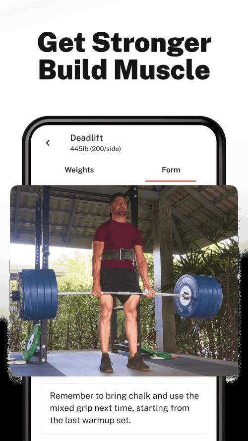 StrongLifts Weight Lifting Log应用截图第1张