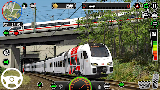 Euro Train Conducteur Jeux Sim Capture d'écran 2