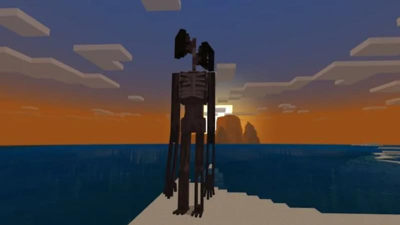 Siren Head mods for minecraft Schermafbeelding 0