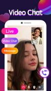 HiChat - Live Video Chat ဖန်သားပြင်ဓာတ်ပုံ 2