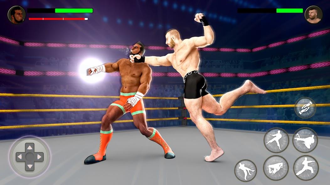 PRO Wrestling Fighting Game Mod Скриншот 1