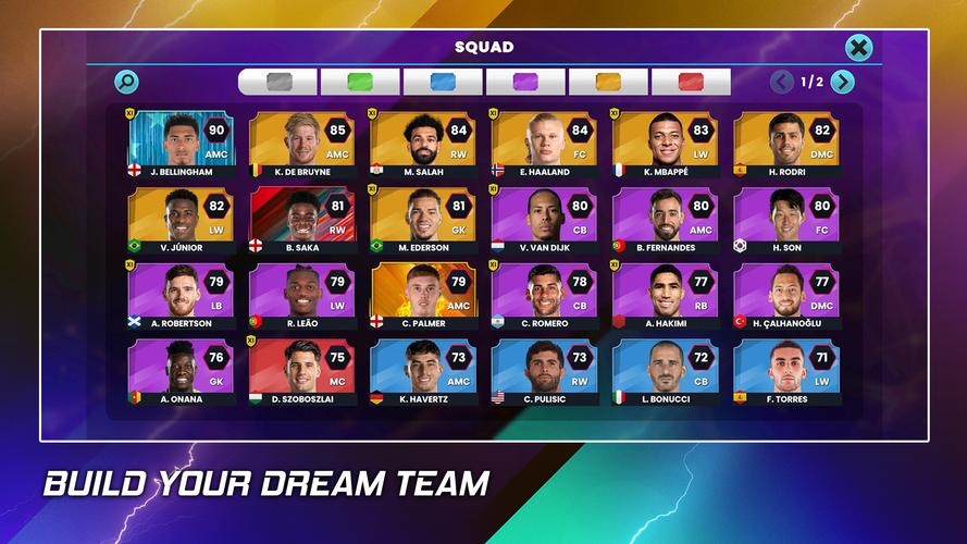 Champions Elite Football: BETA Captura de pantalla 1