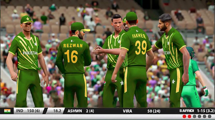 Real World t20 Cricket League Capture d'écran 1