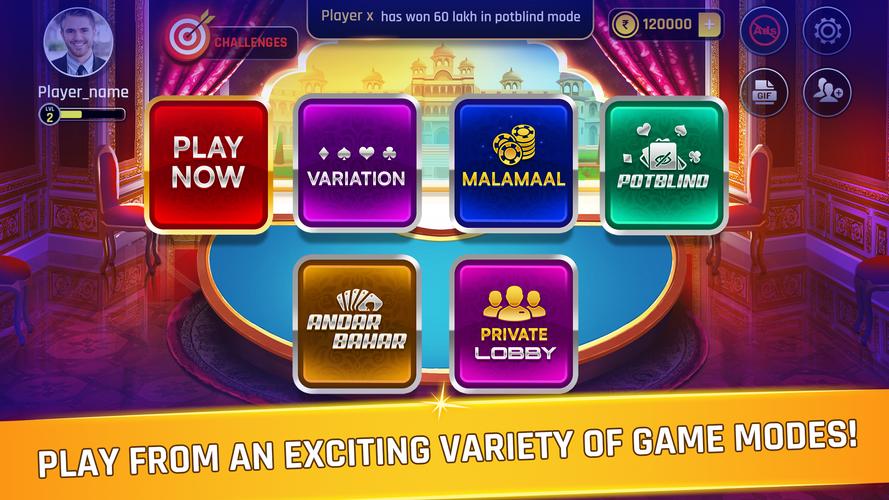 Teen Patti Malamaal Ảnh chụp màn hình 2