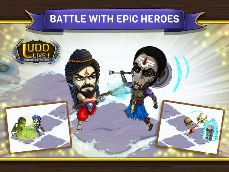 Ludo Live! Heroes & Strategy Capture d'écran 2