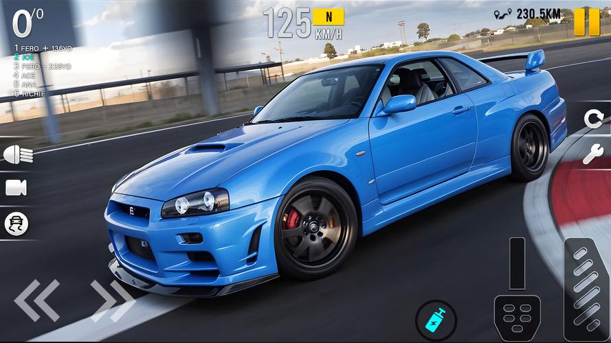 Speed Car racing Simulator 3D スクリーンショット 0