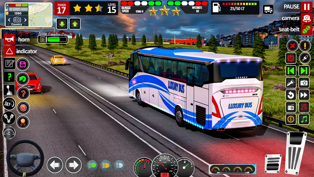Bus Simulator Travel Bus Games 螢幕截圖 1