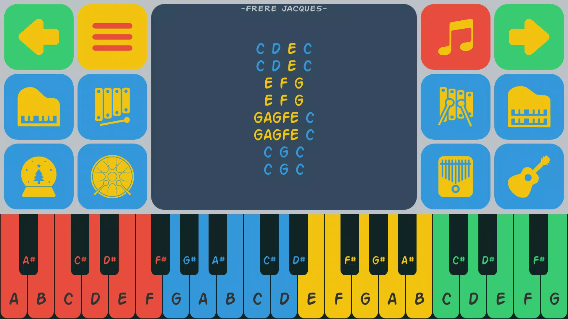 Easy Piano Ekran Görüntüsü 1