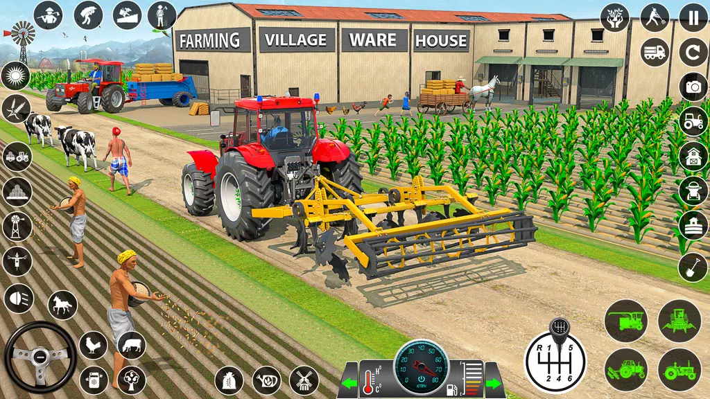 Farming Games: Tractor Driving应用截图第0张