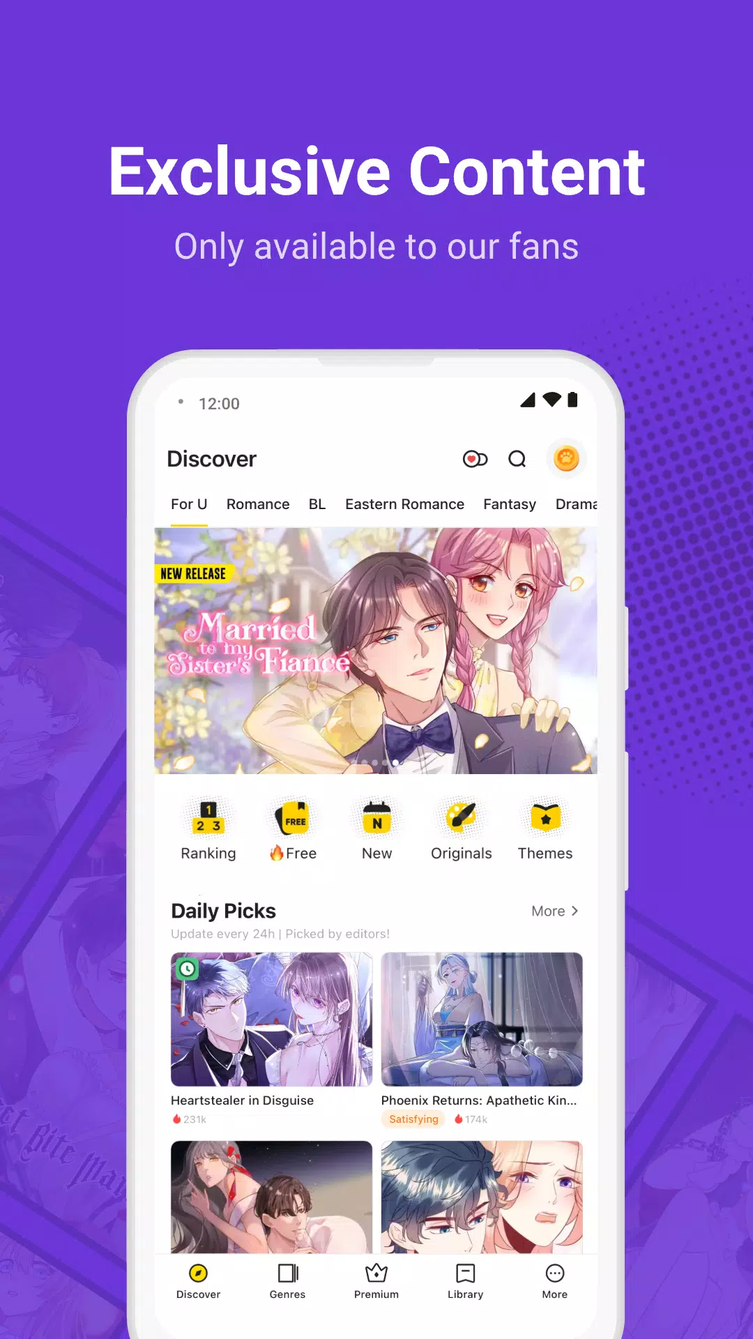 WebComics - Webtoon & Manga 螢幕截圖 2