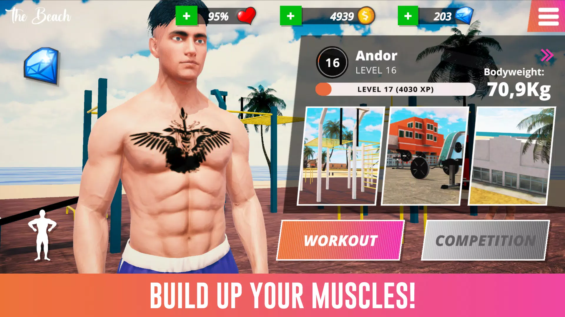 Iron Muscle IV - GYM simulator 스크린샷 3