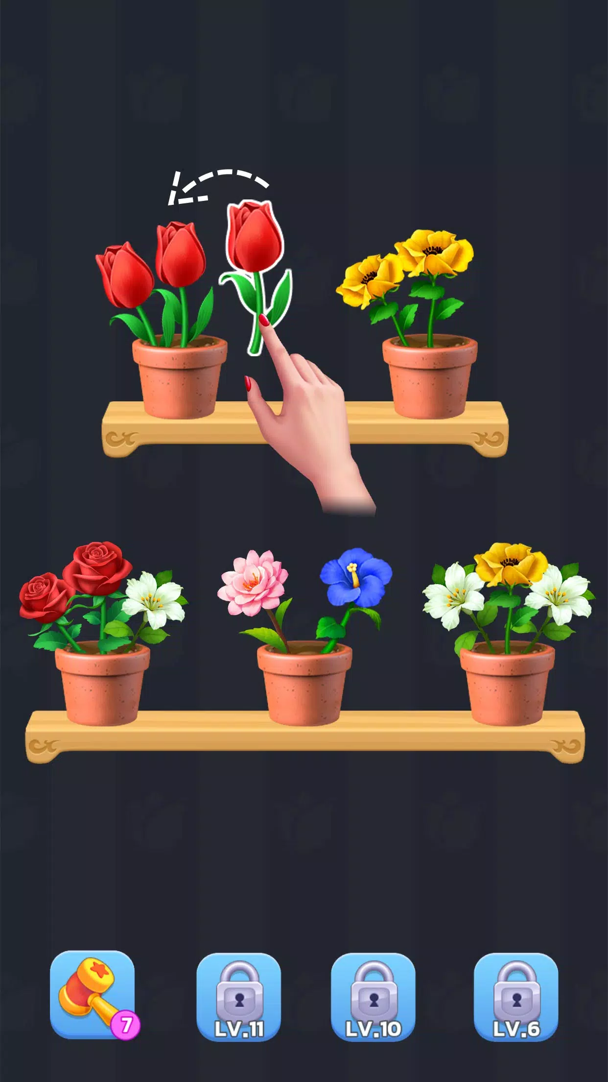 Blossom Sort® - Flower Games Capture d'écran 0