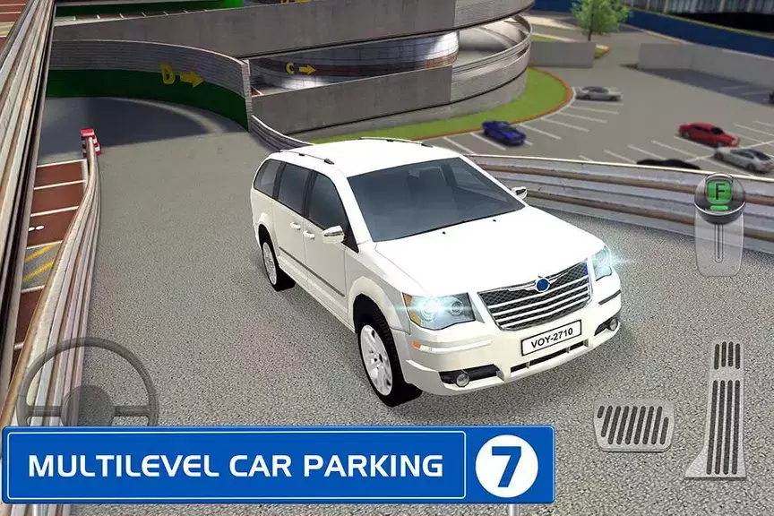 Multi Level 7 Car Parking Sim Tangkapan skrin 0