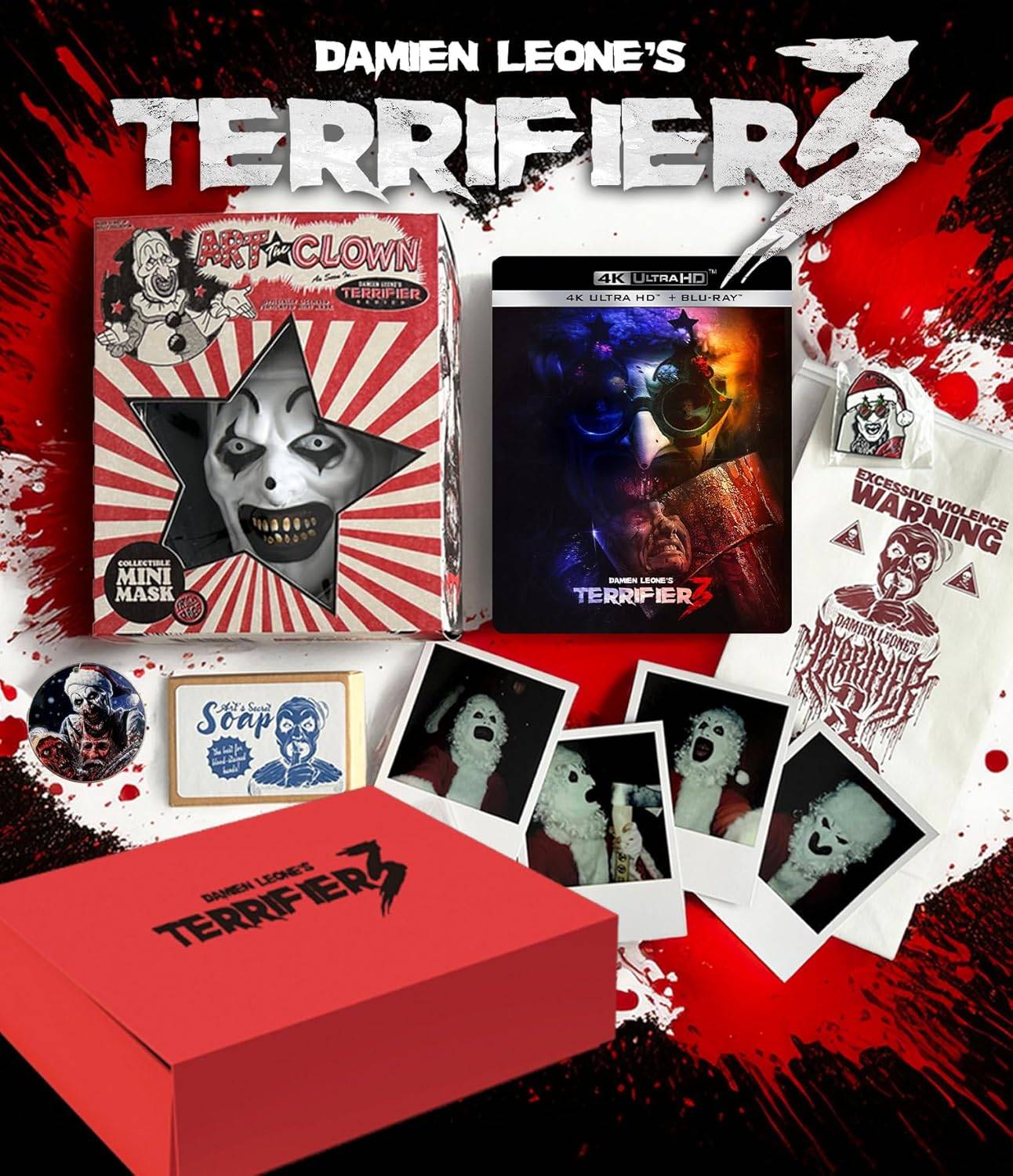 Terrifier 3 Is Now Up for Preorder on 4K as a Steelbook or a Collector’s Box Set