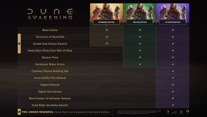 Dune: Uyanış aylık abonelikleri olmayan bir MMO olacak