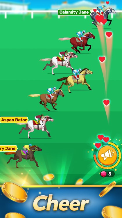 Horse Racing Hero Riding Game स्क्रीनशॉट 0