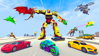 Police Robot Car Game 3d Ảnh chụp màn hình 3