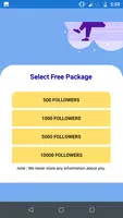 TikBooster - Get Fans Followers & Likes by Hashtag Скриншот 2