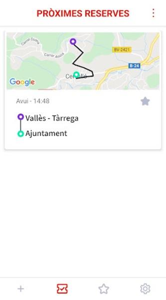 Cervelló Bus a demanda Captura de tela 0