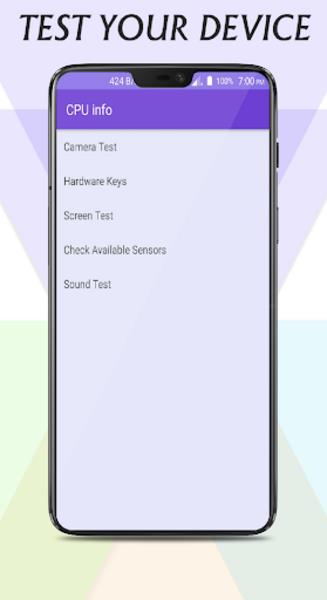 CPU-Z : Device & System info for Android™ 螢幕截圖 2