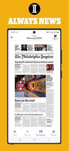 The Philadelphia Inquirer ภาพหน้าจอ 2