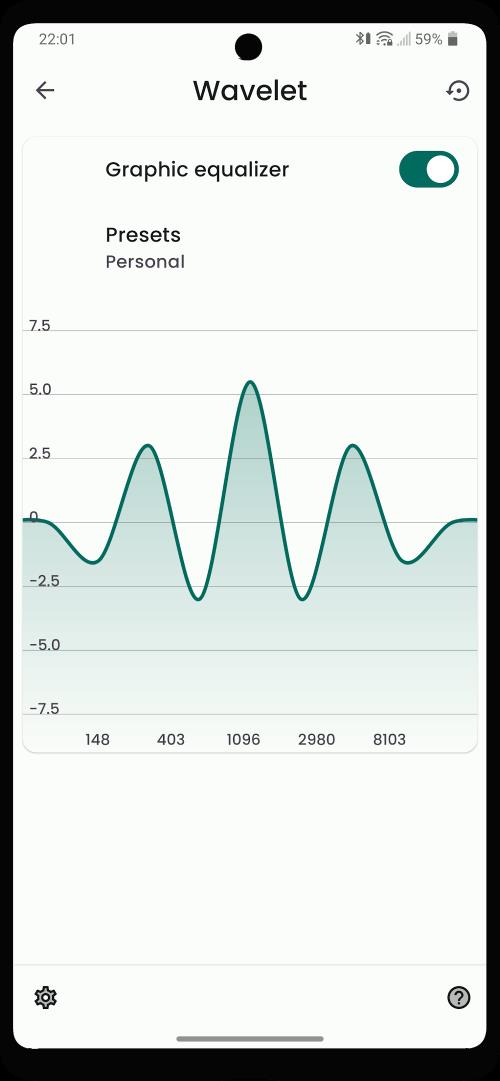 Wavelet: headphone specific EQ 螢幕截圖 3