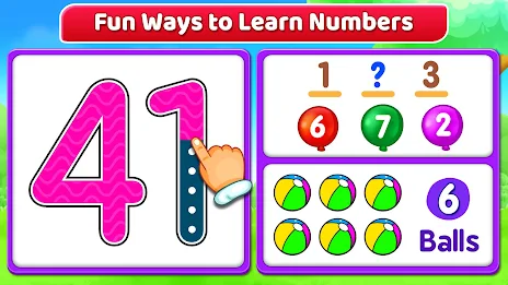 123 Numbers - Count & Tracing स्क्रीनशॉट 1