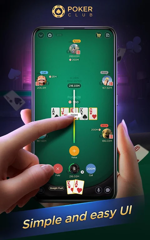 Poker Club - Private Texas with real friends 螢幕截圖 0