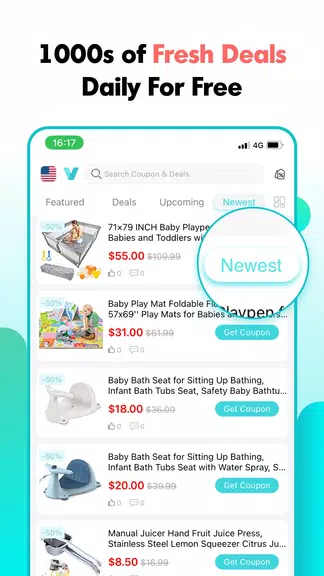 Vipon - Amazon Deals & Coupons Ảnh chụp màn hình 3