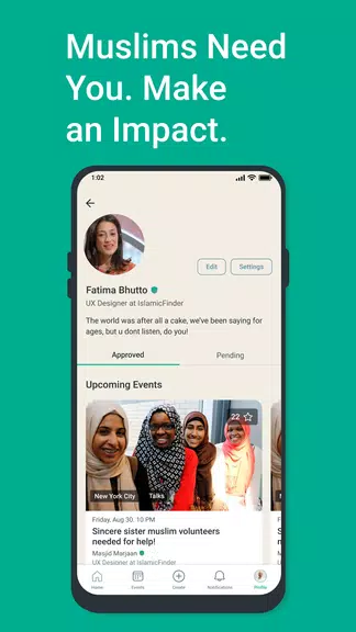 Muslims: Events & Discussions Screenshot 3