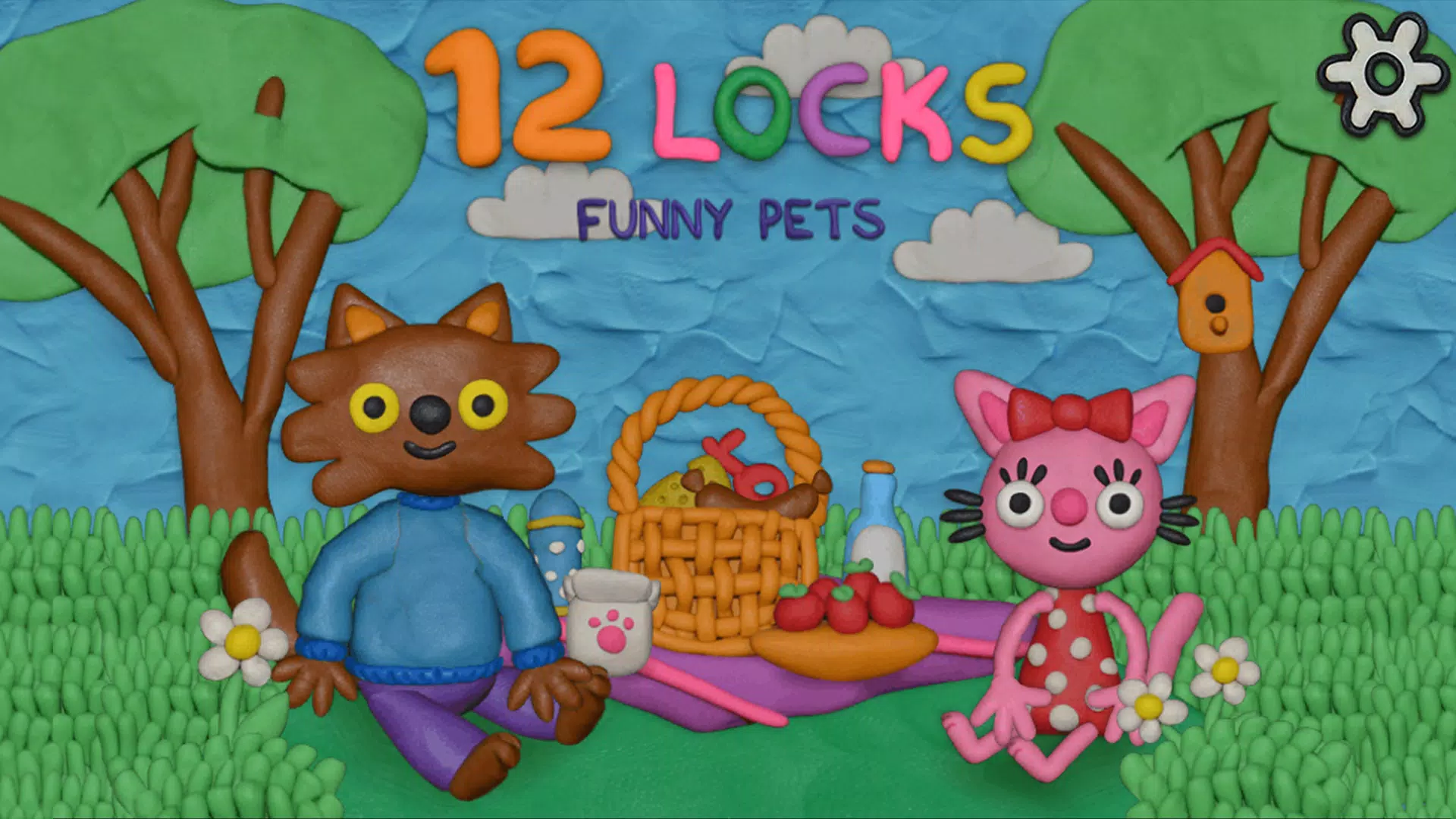 12 Locks Funny Pets应用截图第0张