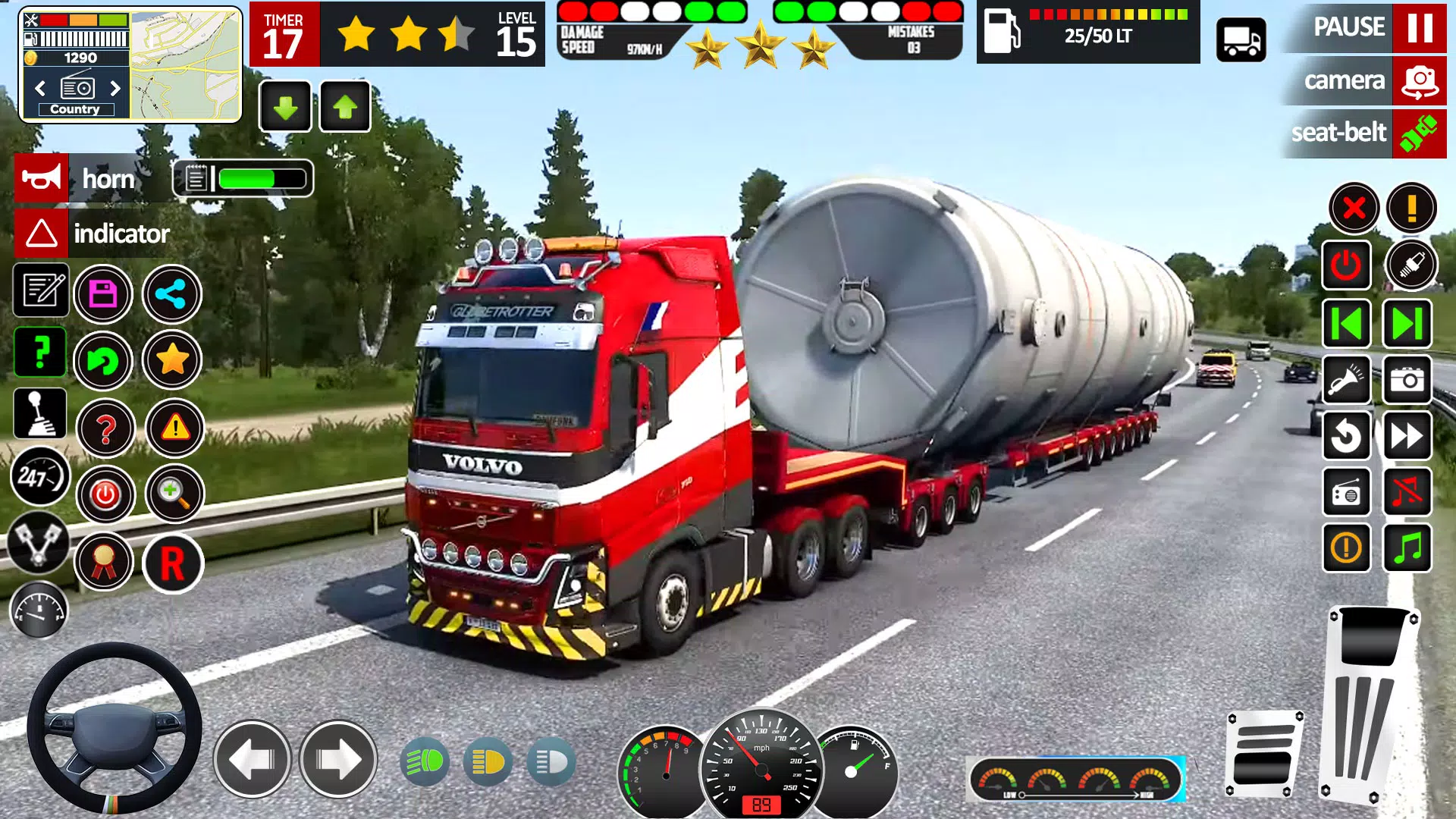 Cargo Truck Real Oil Tanker Zrzut ekranu 3