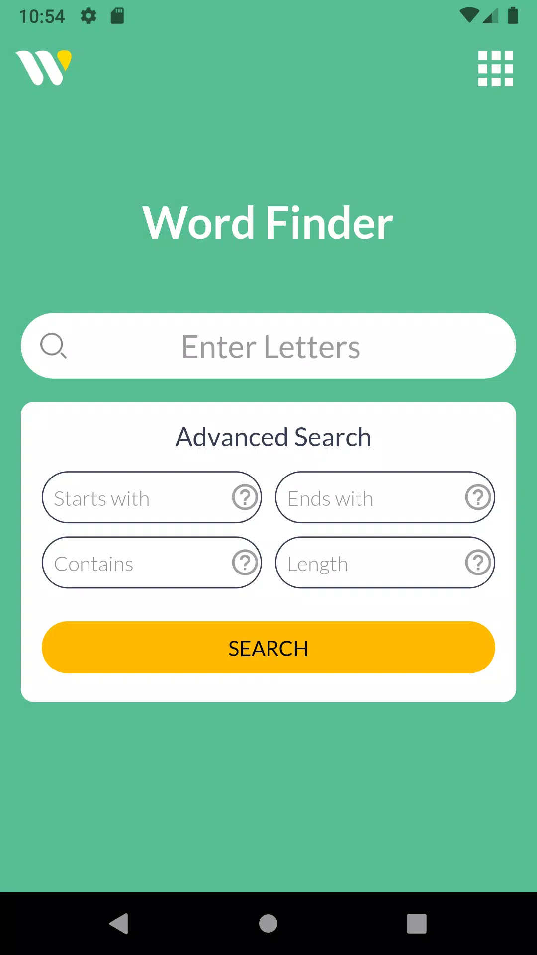 Wordfinder by WordTips स्क्रीनशॉट 1