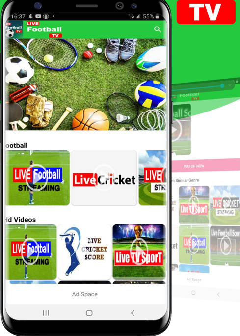 Schermata Live Football HD TV 0