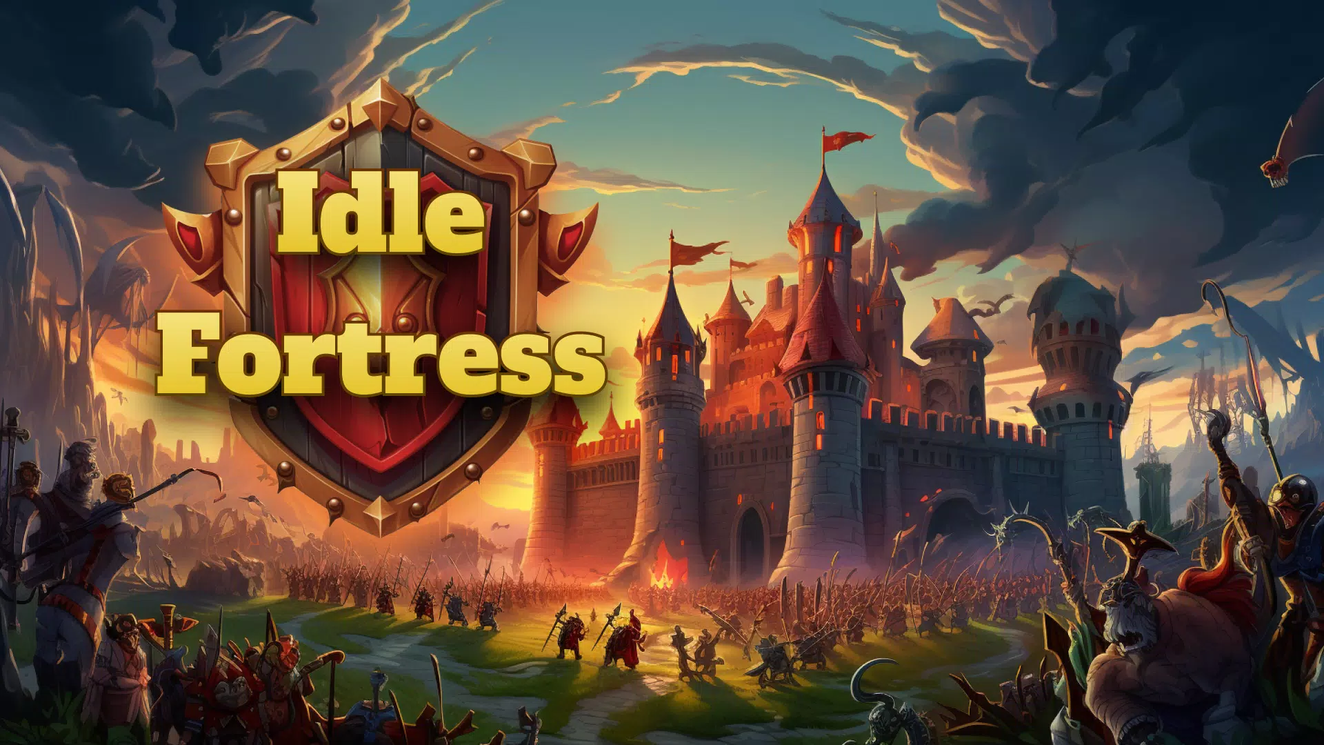 Idle Fortress: Tower Defence Скриншот 3