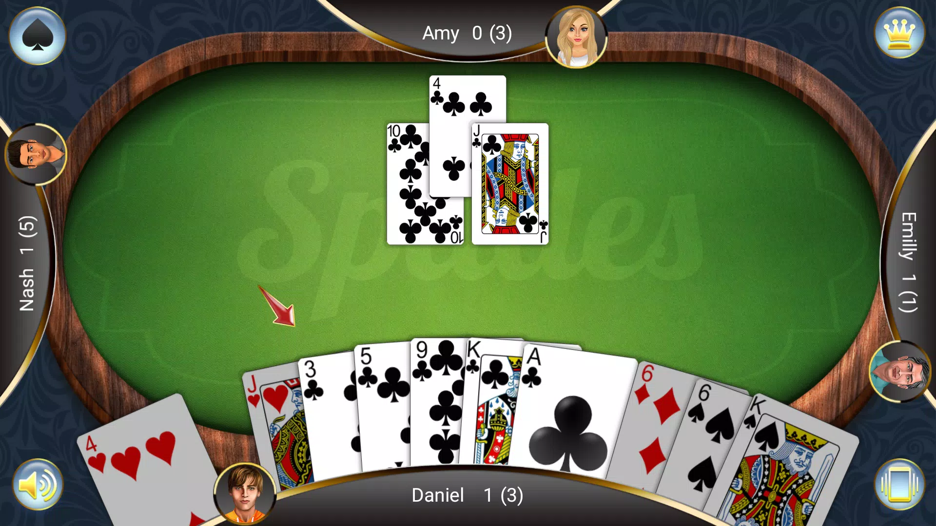 Spades: Card Game Ekran Görüntüsü 0